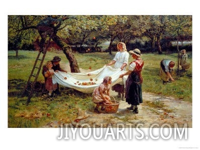 The Apple Gatherers, 1880