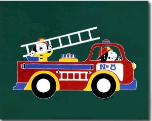 Dogs on Firetruck II