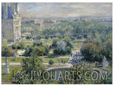 View of the Tuileries
