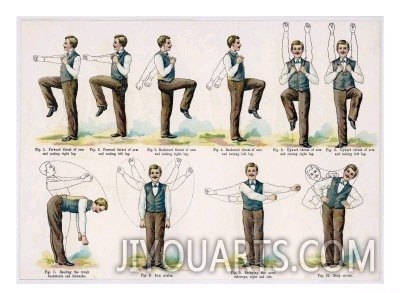 Variety of Body Exercises Requiring No Special Apparatus That Will Keep Any Chap in Good Shape