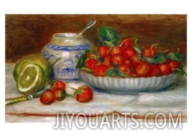 Strawberries, circa 1905