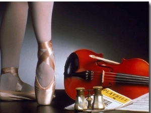 Playbill, Ballerina Legs and Violin