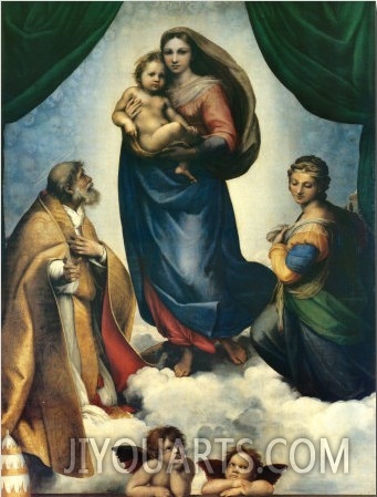 Sistine Madonna, c.1513 1514