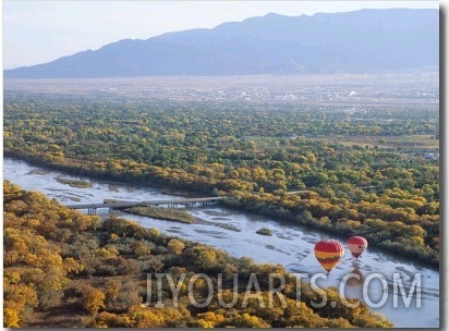 Hot Air Balloons, Albuquerque, New Mexico, USA