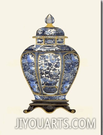 Blue Porcelain Vase I