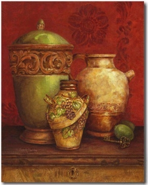 Tuscan Urns I