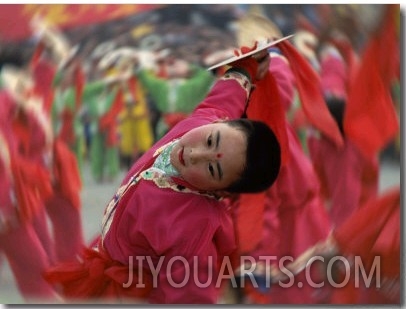 Children Celebrating Chinese New Year, Beijing, China