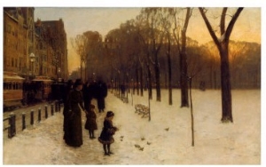 Boston Common at Twilight, 1885 86