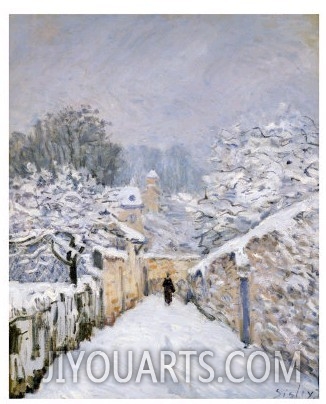 Snow at Louveciennes, 1878