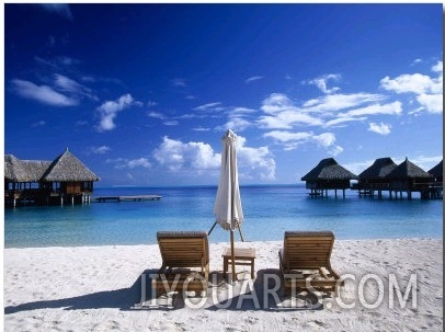 Beach Chair, Bora Bora Nui Resort, Motu Toopua