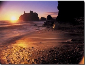 Ruby Beach at Sunset