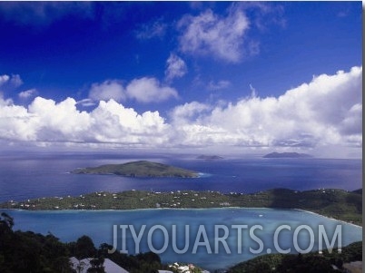 Aerial View of Magens Bay, St. Thomas