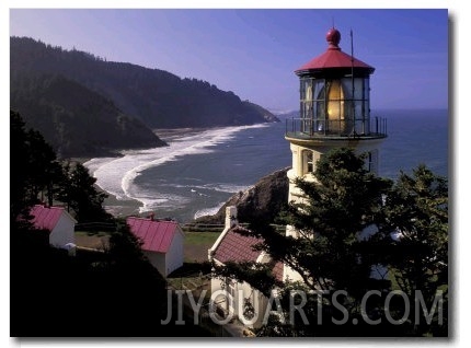 Heceta Head Lighthouse, Florence, Oregon, USA