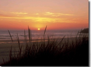 Sunset on the Beach