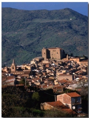 Castelbuono Hilltop Village, Italy