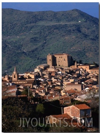 Castelbuono Hilltop Village, Italy