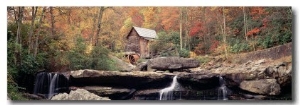 Mill in a Forest, Glade Creek Grist Mill, Babcock State Park, West Virginia, USA