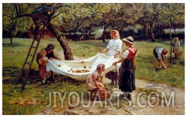 The Apple Gatherers, 1880