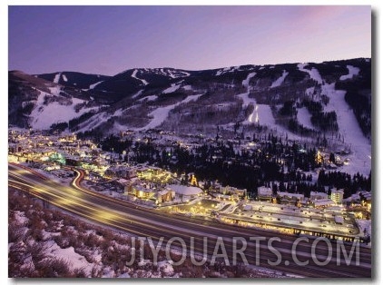 View over I 70, Vail, Colorado