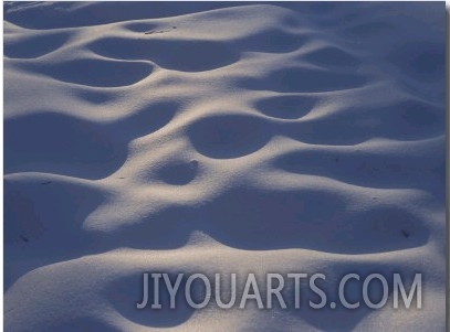 Sunlight Reflects off White Sand