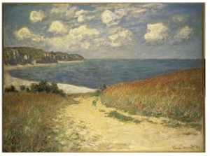 Chemin dans les Bles a Pourville