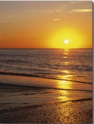 Sunrise Over Myrtle Beach, South Carolina, USA