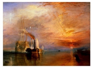 The "Fighting Temeraire" Tugged to Her Last Berth to be Broken Up, Before 1839