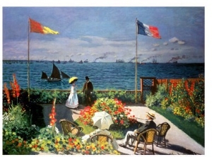 The Terrace at Sainte Adresse, 1867