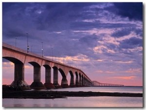 Confederation Bridge, Borden Carleton, Prince Edward Island, Canada