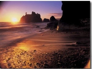 Ruby Beach at Sunset