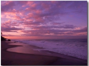 Sunset and the Ocean, CA