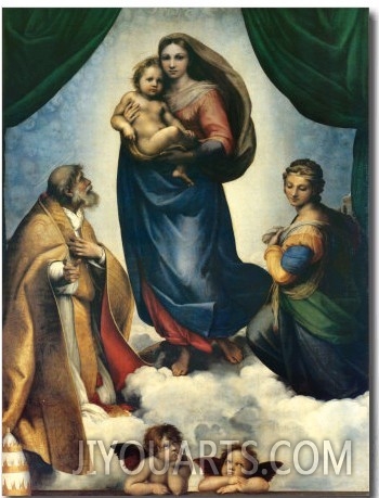 Sistine Madonna, c.1513 1514