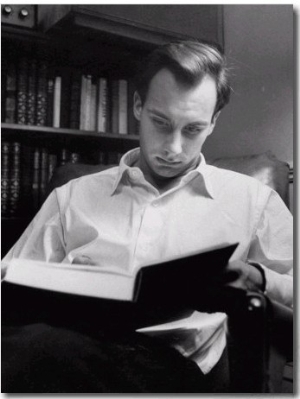 Aga Khan Reading a Book