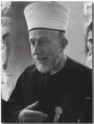 Amin El Husseini, Former Mufti of Jerusalem, Attending Bandung Conference