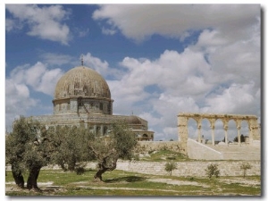 The Dome of the Rock, Completed in A.D. 691 For the Glorification of Islam