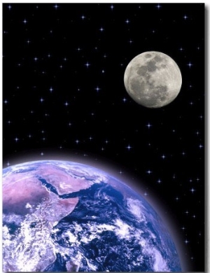 Earth and the Moon