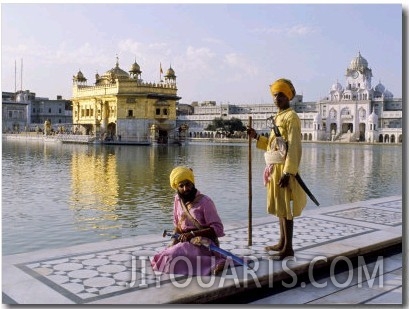 Sikhs in Front of the Sikhs