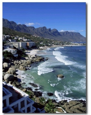 Exclusive Houses at the Upmarket Clifton Beach, Cape Town, South Africa, Africa