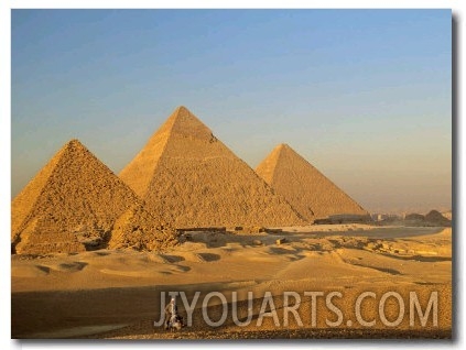 Giza Pyramid, Giza Plateau, Old Kingdom, Egypt