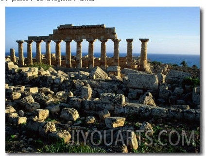 Greek Temple at Selinunte