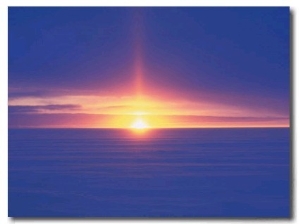 Midnight Sun, Law Dome, Inland from Australian Casey Station, Wilkes Land, Antarctica