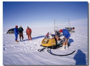 Oversnow Geophysical Team of the British Antarctic Survey, Antarctica, Polar Regions