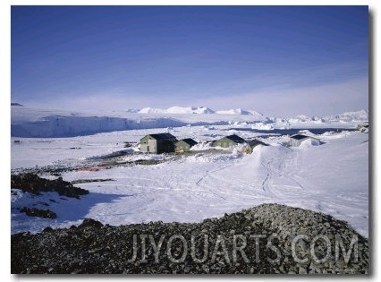 Rothera Base, British Base, Antarctic Peninsula, Antarctica, Polar Regions