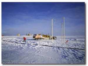 Surface Huts, Siple Station, Antarctica, Polar Regions