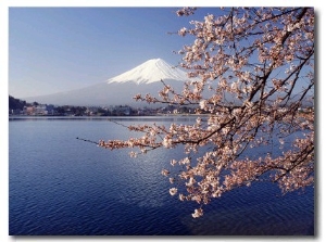 Mount Fuji, Lake Kawaguchi, Japan