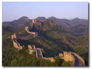 The Great Wall, Near Jing Hang Ling, Unesco World Heritage Site, Beijing, China