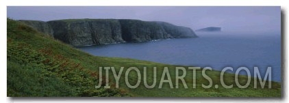 Grass on an Island, Elliston, Bonavista Peninsula, Newfoundland and Labrador, Canada