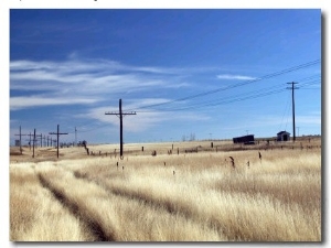 Praire Road, Saskatchewan, Canada