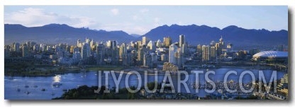 Skyscrapers at the Waterfront, Vancouver, British Columbia, Canada