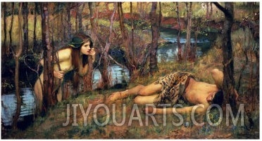 The Naiad, 1893 (Hylas with a Nymph)